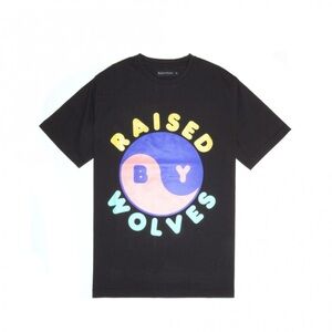 Raised by Wolves Men’s Ferg-Yang Graphic Tee in Black Multi Size M
